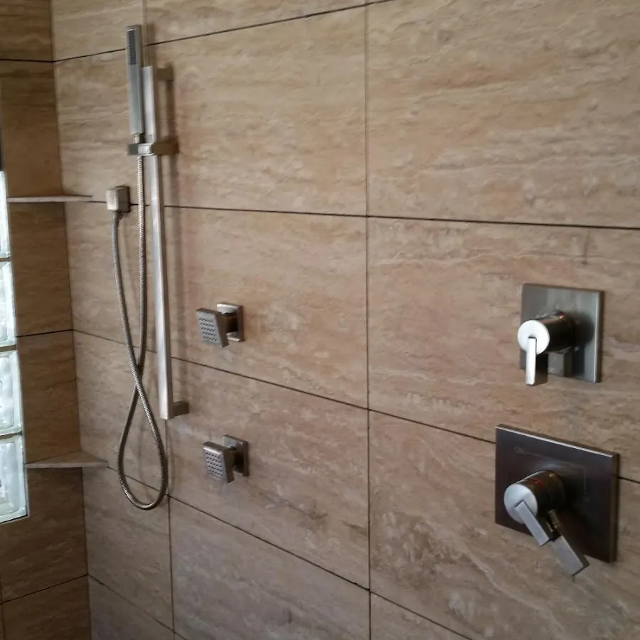 Shower fixture installation for Water Heater Replacement in Fort Atkinson